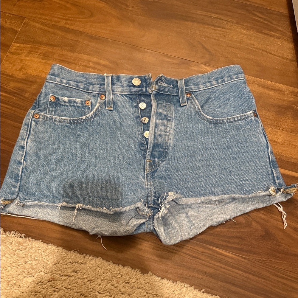 Levi's Classic Blue Jean Shorts